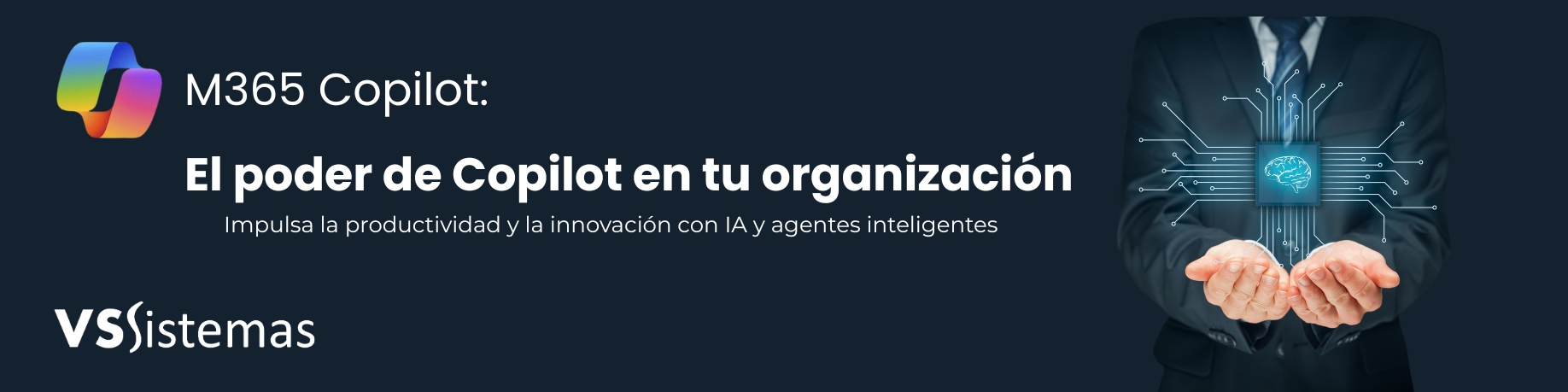 El poder de Copilot en tu organización
Impulsa la productividad y la innovación con IA y agentes inteligentes