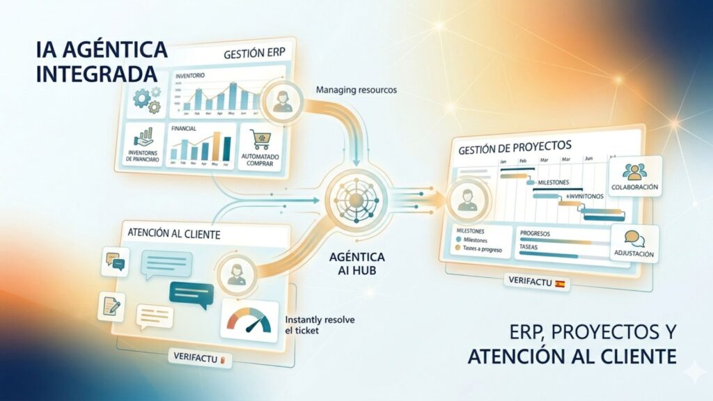 IA e IA agéntica proyectos y atención al cliente 